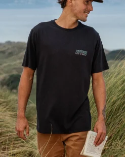 Floris van Bommel T-Shirts & Tank Tops|Men's Outlet>Decade Recycled Cotton T-Shirt Black