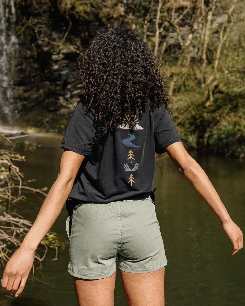 Passenger Shorts|Women's Outlet>Del Sur Organic Cotton Short Pistachio