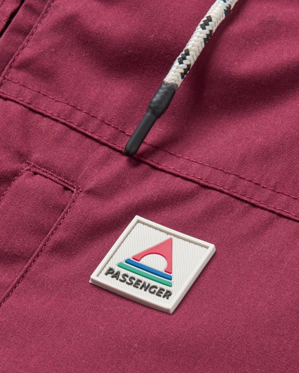 Passenger Men's Outlet|Men's>Discover Recycled Sherpa Lined Jacket Wine