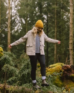 Passenger Shirts|Women's Outlet>Dove Recycled Cord LS Shirt Feather