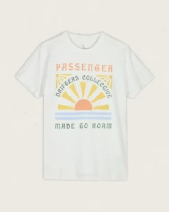 Passenger Tops & T-Shirts|Women's Outlet>Drifters Oversized Recycled Cotton T-Shirt White