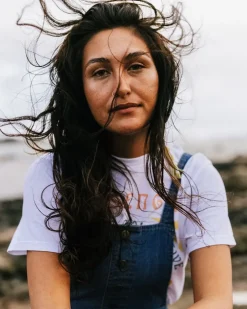 Passenger Tops & T-Shirts|Women's Outlet>Drifters Oversized Recycled Cotton T-Shirt White