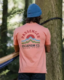 Passenger T-Shirts & Tank Tops|Men's Outlet>Dumont Organic Relaxed Fit T-Shirt Tawny Peach