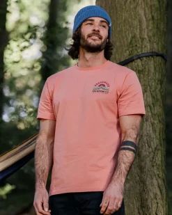 Passenger T-Shirts & Tank Tops|Men's Outlet>Dumont Organic Relaxed Fit T-Shirt Tawny Peach