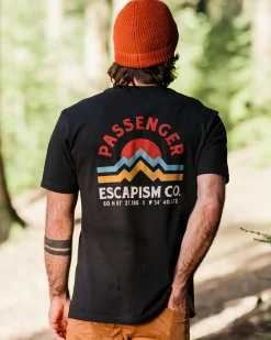Passenger T-Shirts & Tank Tops|Men's Outlet>Dumont Organic Relaxed Fit T-Shirt Black