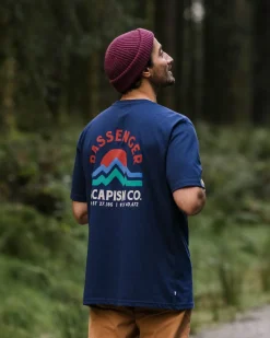 Passenger T-Shirts & Tank Tops|Men's Outlet>Dumont Organic Relaxed Fit T-Shirt Rich Navy