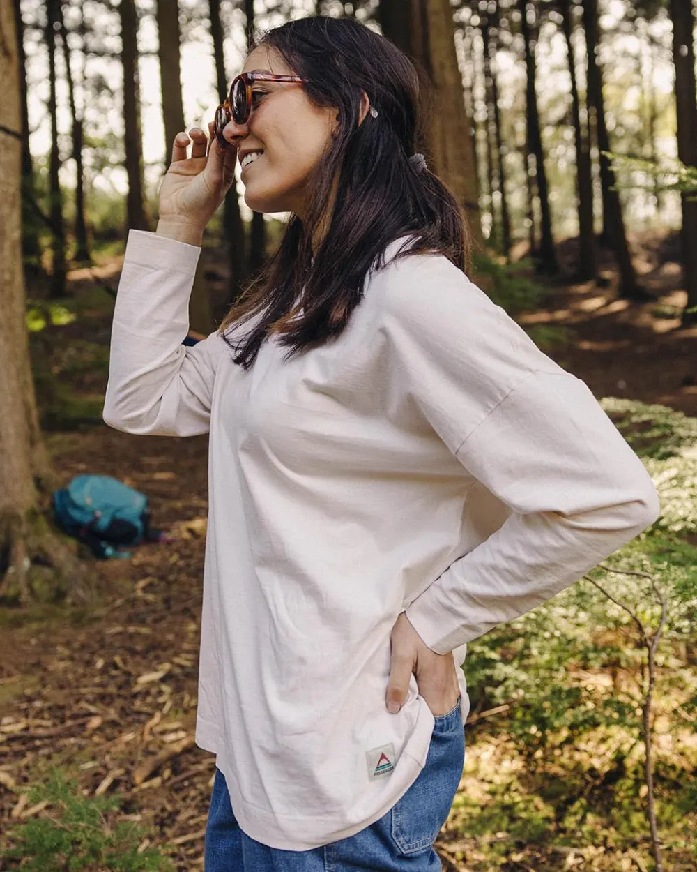 Passenger Tops & T-Shirts|Women's Outlet>Easytee Recycled Cotton Oversized T-Shirt Birch