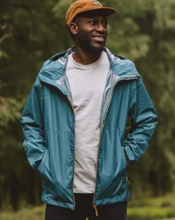 Passenger Water Resistant|Men's Outlet>Echo Recycled Water Resistant Jacket Mediterranean