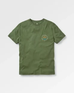 Passenger T-Shirts & Tank Tops|Men's Outlet>Escapism Recycled Cotton T-Shirt Fir Tree