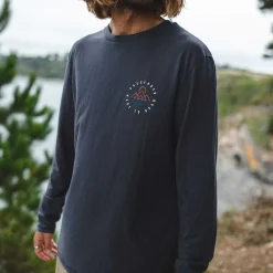 Passenger T-Shirts & Tank Tops|Best Sellers>Escapism Recycled LS T-Shirt Faded Black