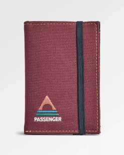 Floris van Bommel Accessories|Backpacks & Bags>Essentials 2.0 Recycled Wallet Burgundy