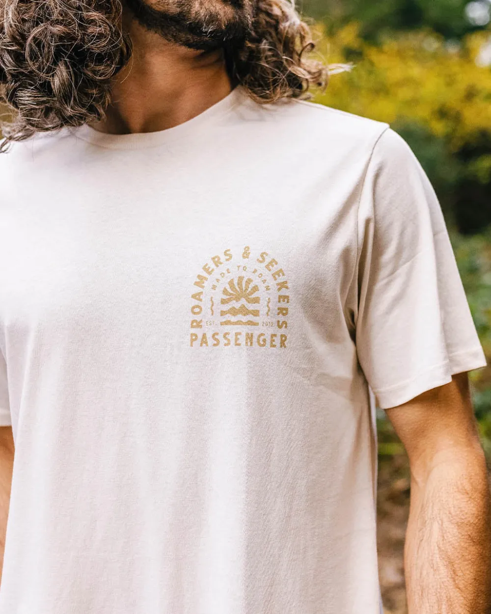 Floris van Bommel T-Shirts & Tank Tops|Men's Outlet>Evenfall Recycled Cotton T-Shirt Birch