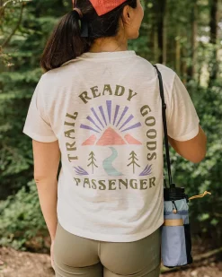 Passenger Tops & T-Shirts|Women's Outlet>Exhale Active Recycled T-Shirt Marshmallow