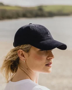 Floris van Bommel Caps & Hats|Caps & Hats>Fade Recycled Cord 6 Panel Cap Deep Navy