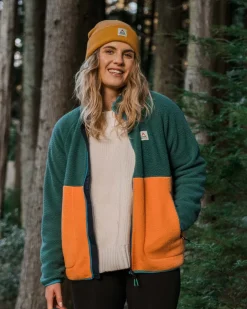 Passenger Fleece|Fleece>Fairbanks 2.0 Full Zip Recycled Sherpa Fleece Apricot