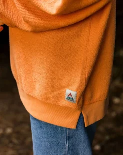 Passenger Hoodies & Sweatshirts|Women's Outlet>Fauna Organic Cotton Textured Sweatshirt Apricot