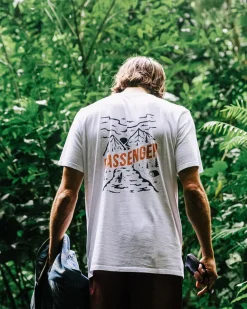 Passenger T-Shirts & Tank Tops|Men's Outlet>Fjord Recycled Cotton T-Shirt White