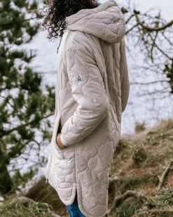 Passenger Insulated|Women's Outlet>Flora 2.0 Long Recycled Insulated Parka White Pepper