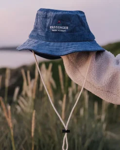 Floris van Bommel Caps & Hats|Caps & Hats>Forest Recycled Bucket Hat Ash Blue