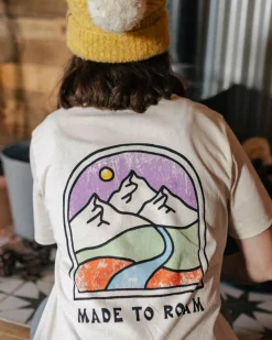 Passenger Tops & T-Shirts>Friday Collective Recycled Cotton T-Shirt Birch