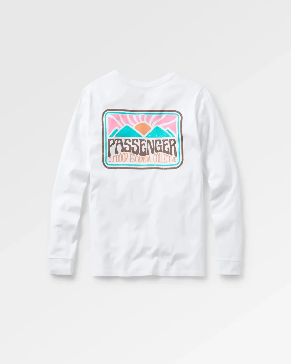 Passenger Tops & T-Shirts>Golden Hour LS T-Shirt White