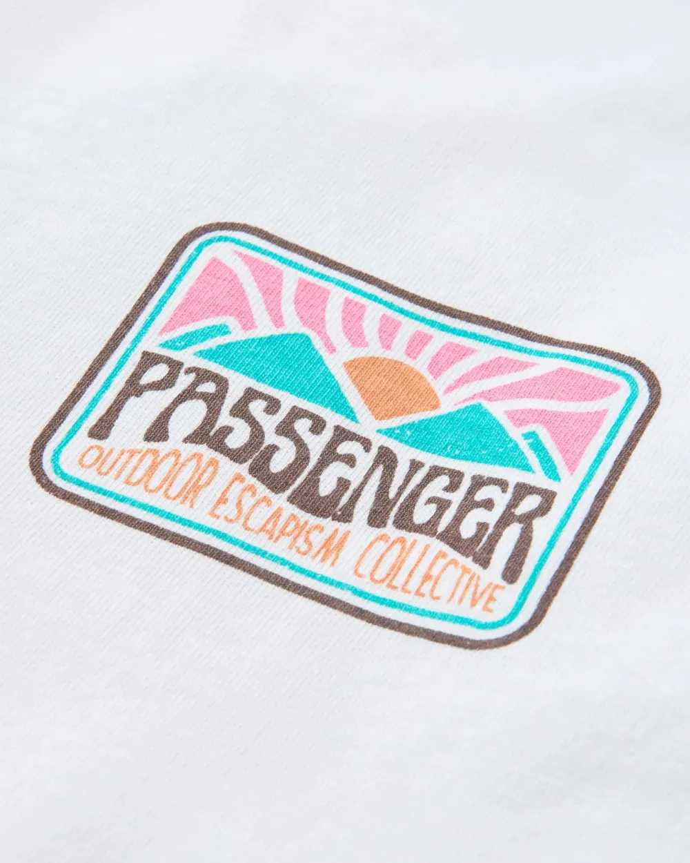 Passenger Tops & T-Shirts>Golden Hour LS T-Shirt White