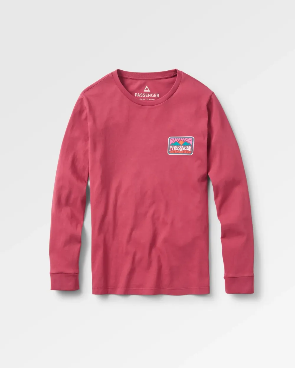 Passenger Tops & T-Shirts>Golden Hour LS T-Shirt Earth Red