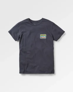 Passenger Tops & T-Shirts>Golden Hour Recycled Cotton Oversized T-Shirt Black