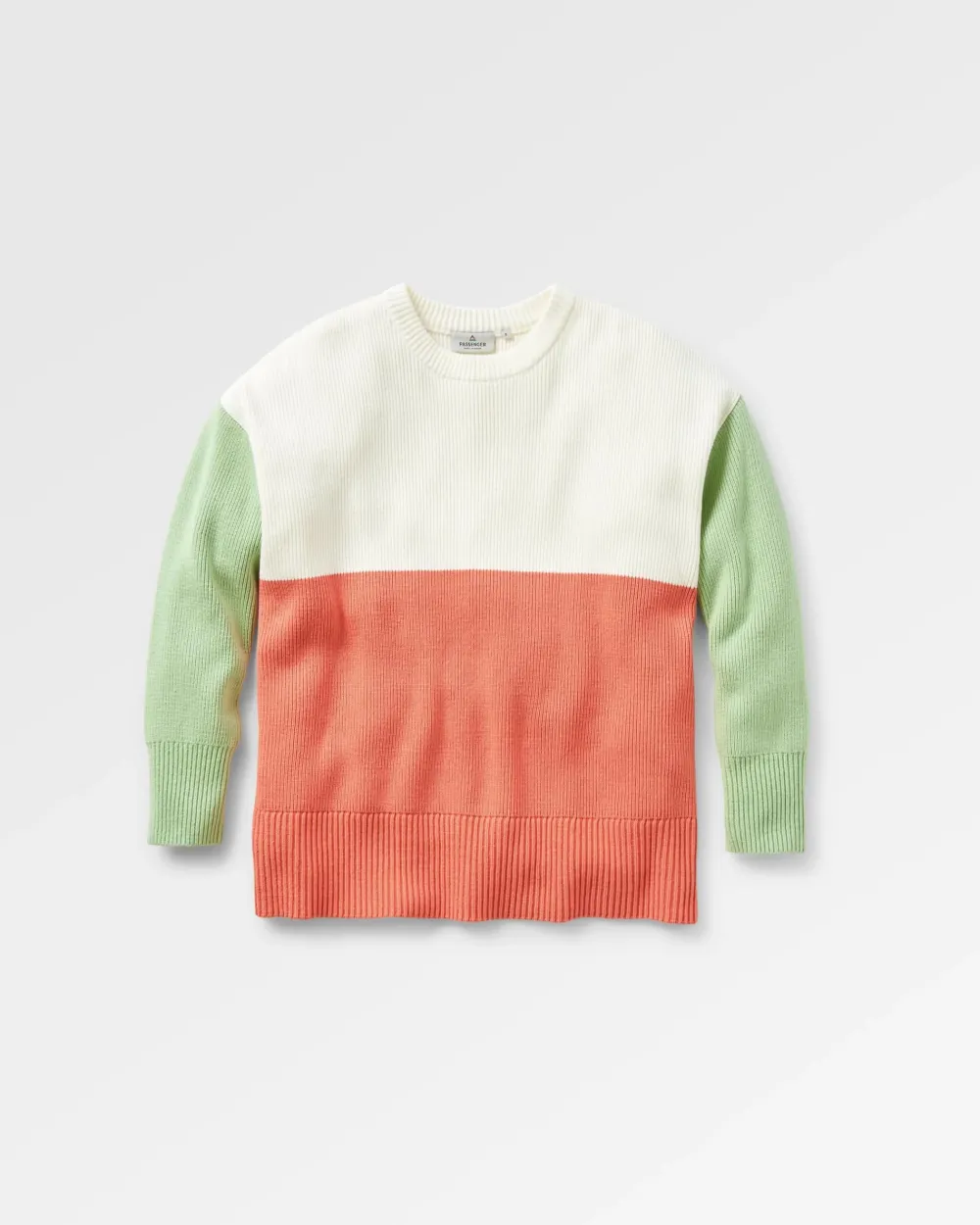 Passenger Knitwear|Winter Road Trip Essentials>Gondwana Organic Oversized Knitted Jumper Shell Pink