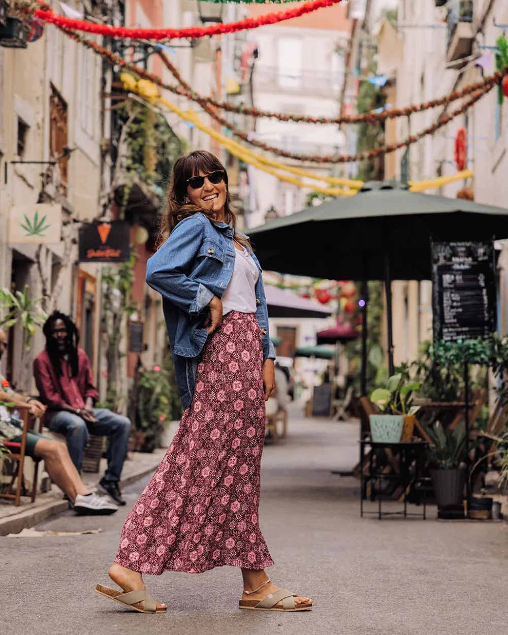 Passenger Dresses & Skirts>Hannah Skirt Tile Wine