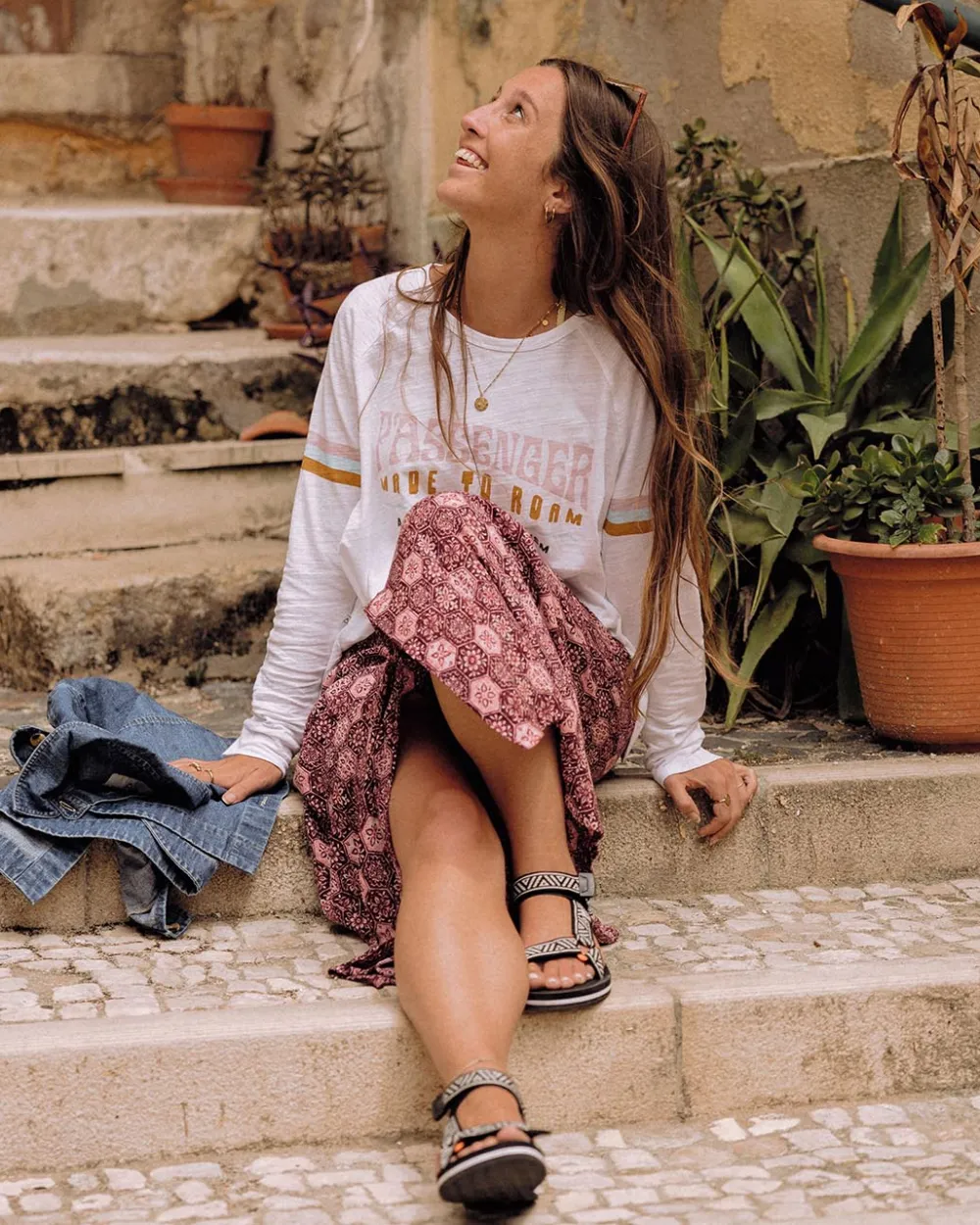 Passenger Dresses & Skirts>Hannah Skirt Tile Wine