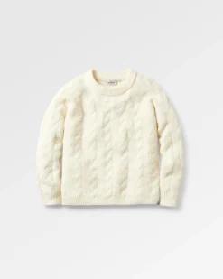 Passenger Knitwear>Harvest Recycled Knitted Jumper Marshmallow