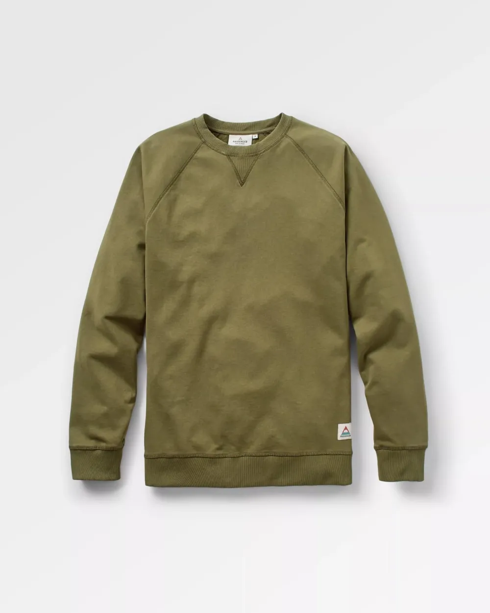 Passenger Hoodies & Sweatshirts|Best Sellers>Heritage Recycled Cotton Sweatshirt Khaki