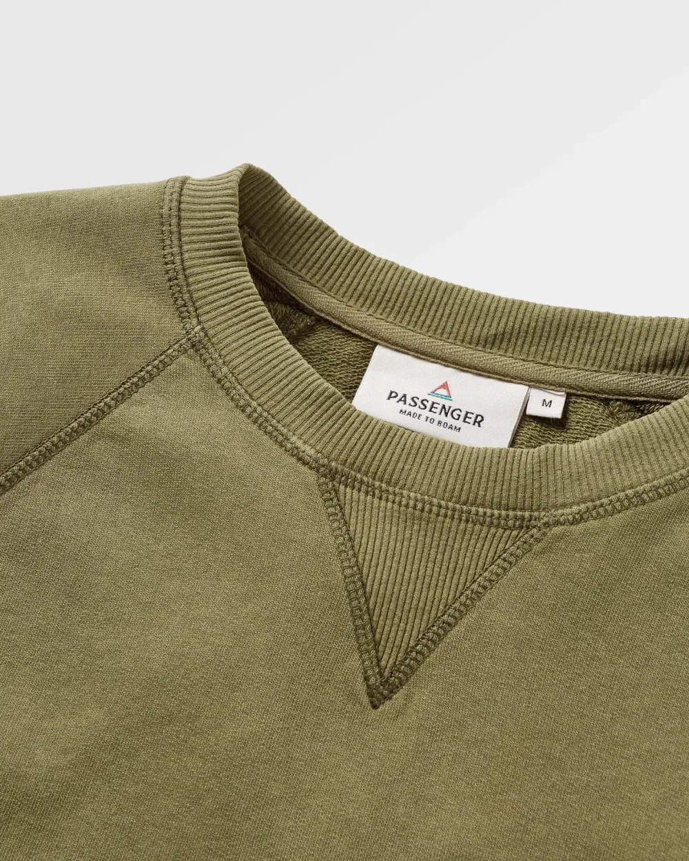 Passenger Hoodies & Sweatshirts|Best Sellers>Heritage Recycled Cotton Sweatshirt Khaki