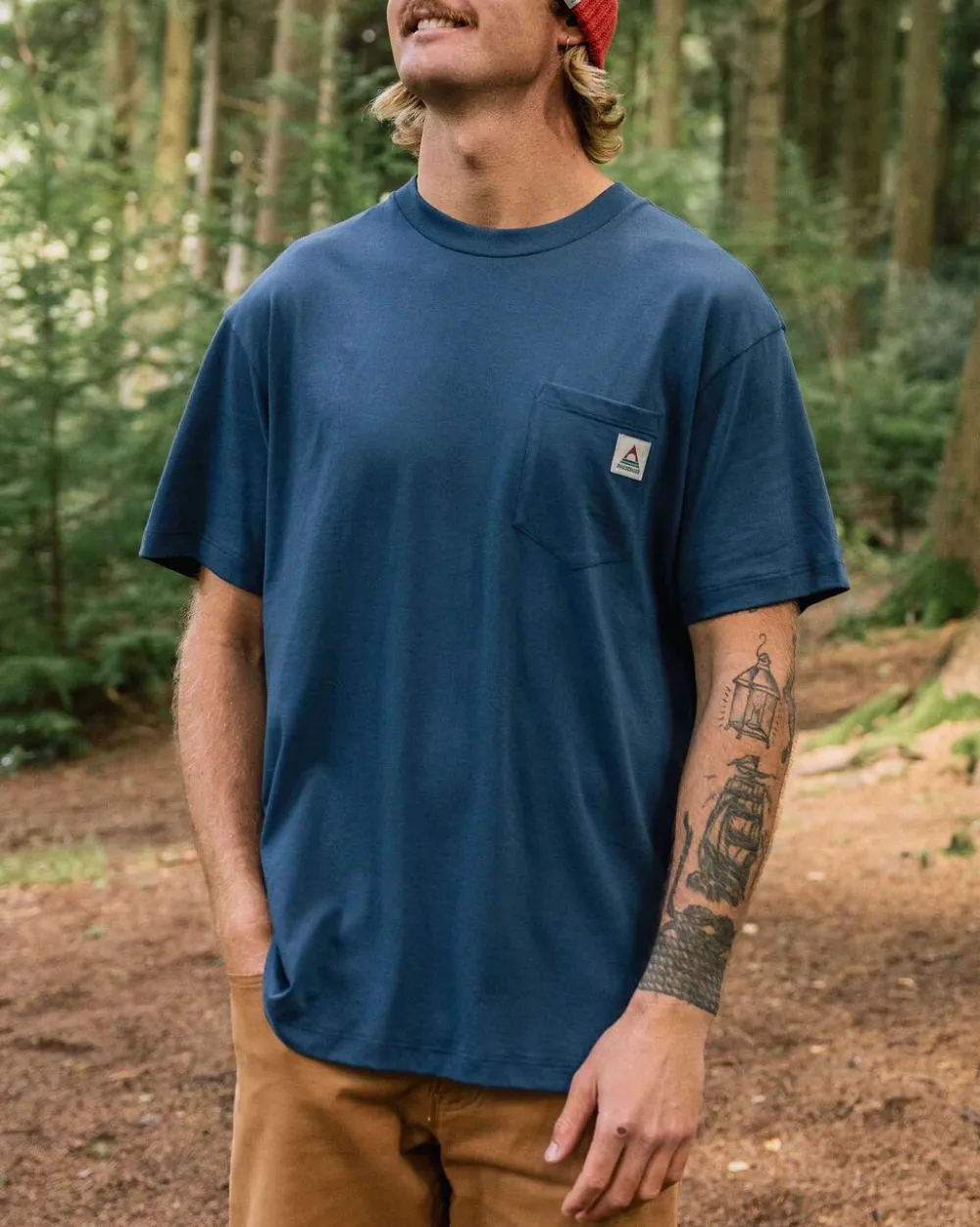 Passenger T-Shirts & Tank Tops|Best Sellers>Heritage Recycled Relaxed Fit T-Shirt Dark Denim