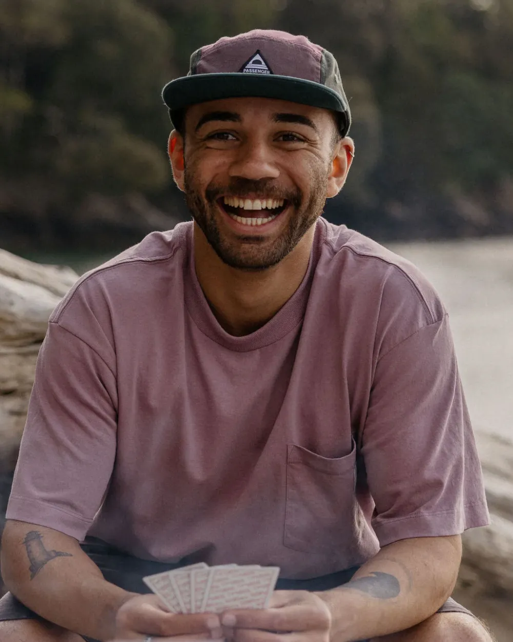 Passenger T-Shirts & Tank Tops|Winter Road Trip Essentials>Heritage Recycled Relaxed Fit T-Shirt Grape