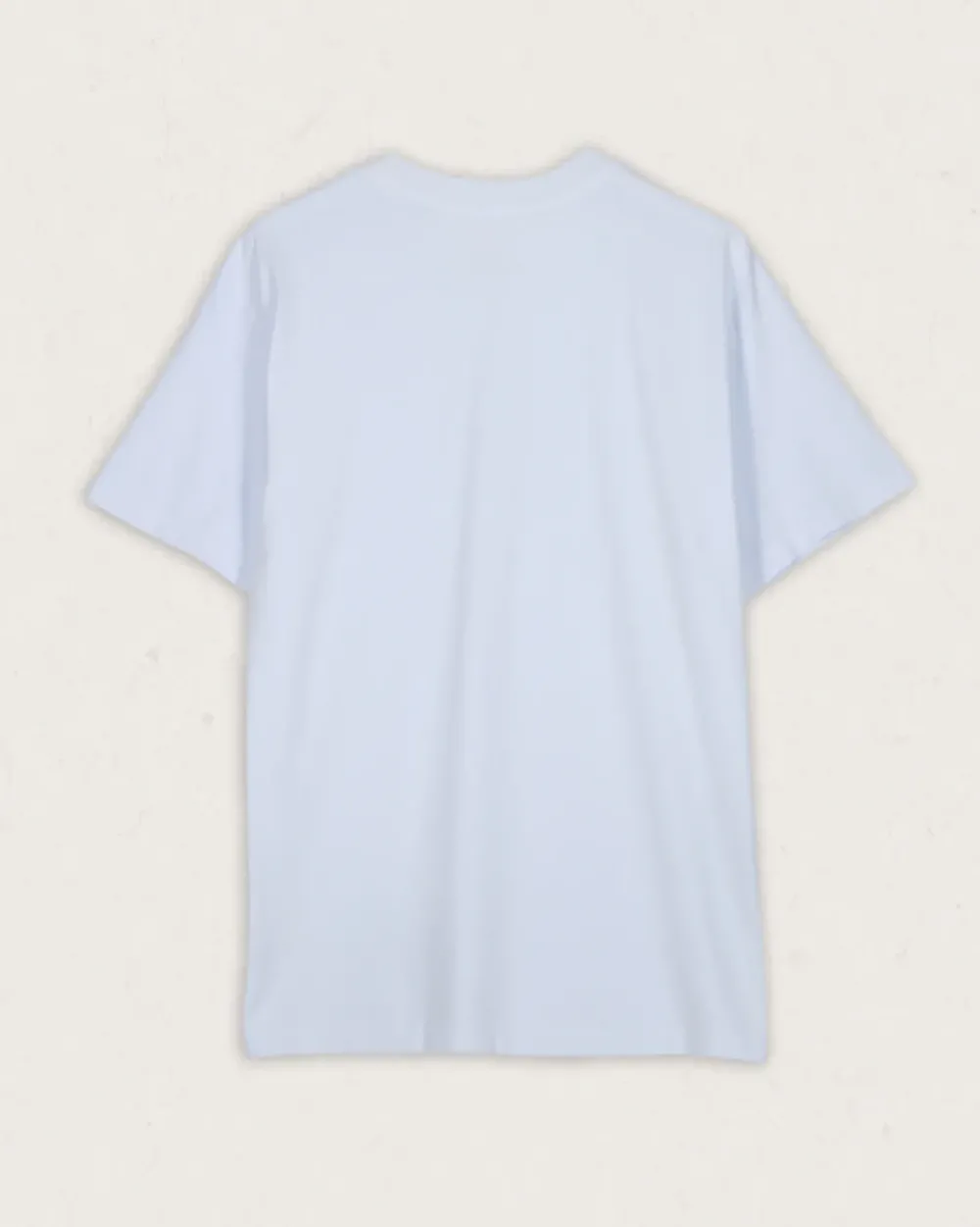 Floris van Bommel Men's Outlet|Men's>Heritage Recycled Relaxed Fit T-Shirt Pale Blue