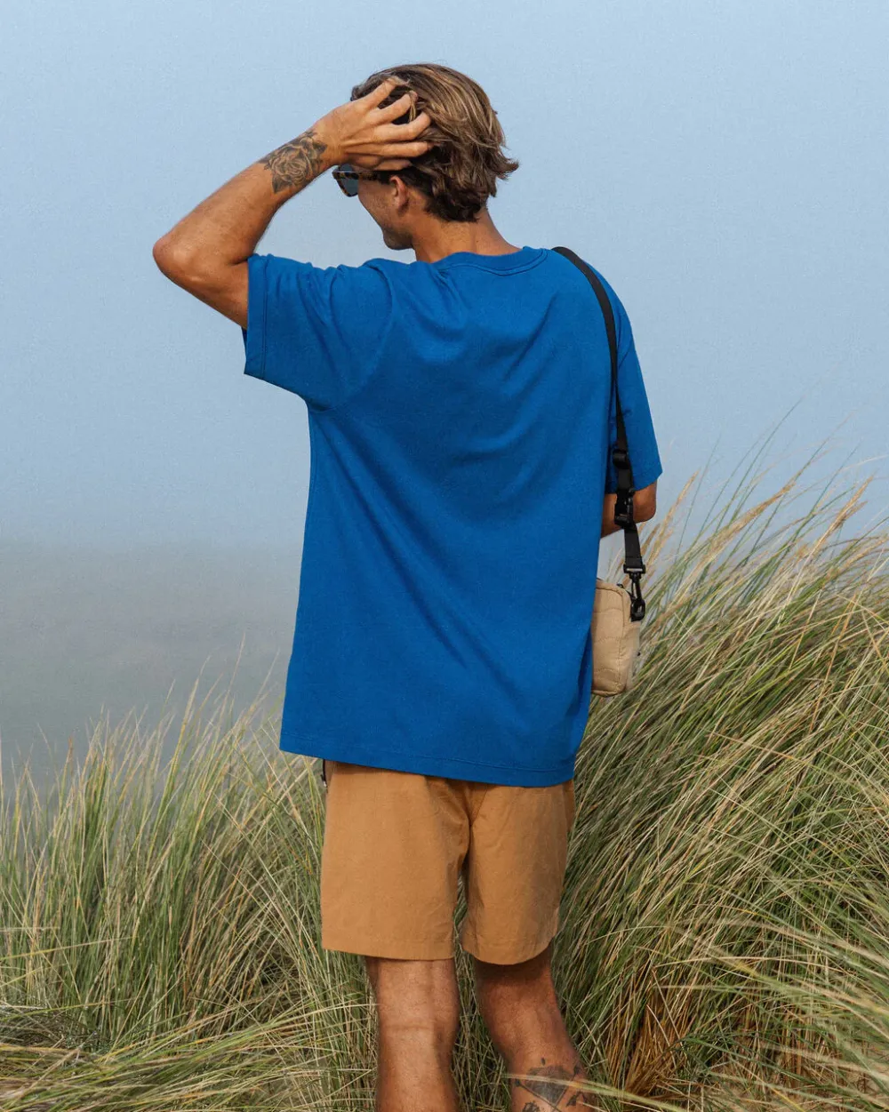 Floris van Bommel T-Shirts & Tank Tops|Men's Outlet>Heritage Recycled Relaxed Fit T-Shirt True Blue