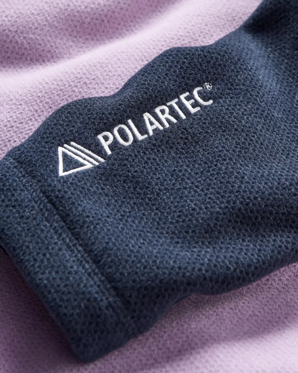 Floris van Bommel Fleece|Fleece>Highland Recycled Polartec® Fleece Lilac/ Deep Navy
