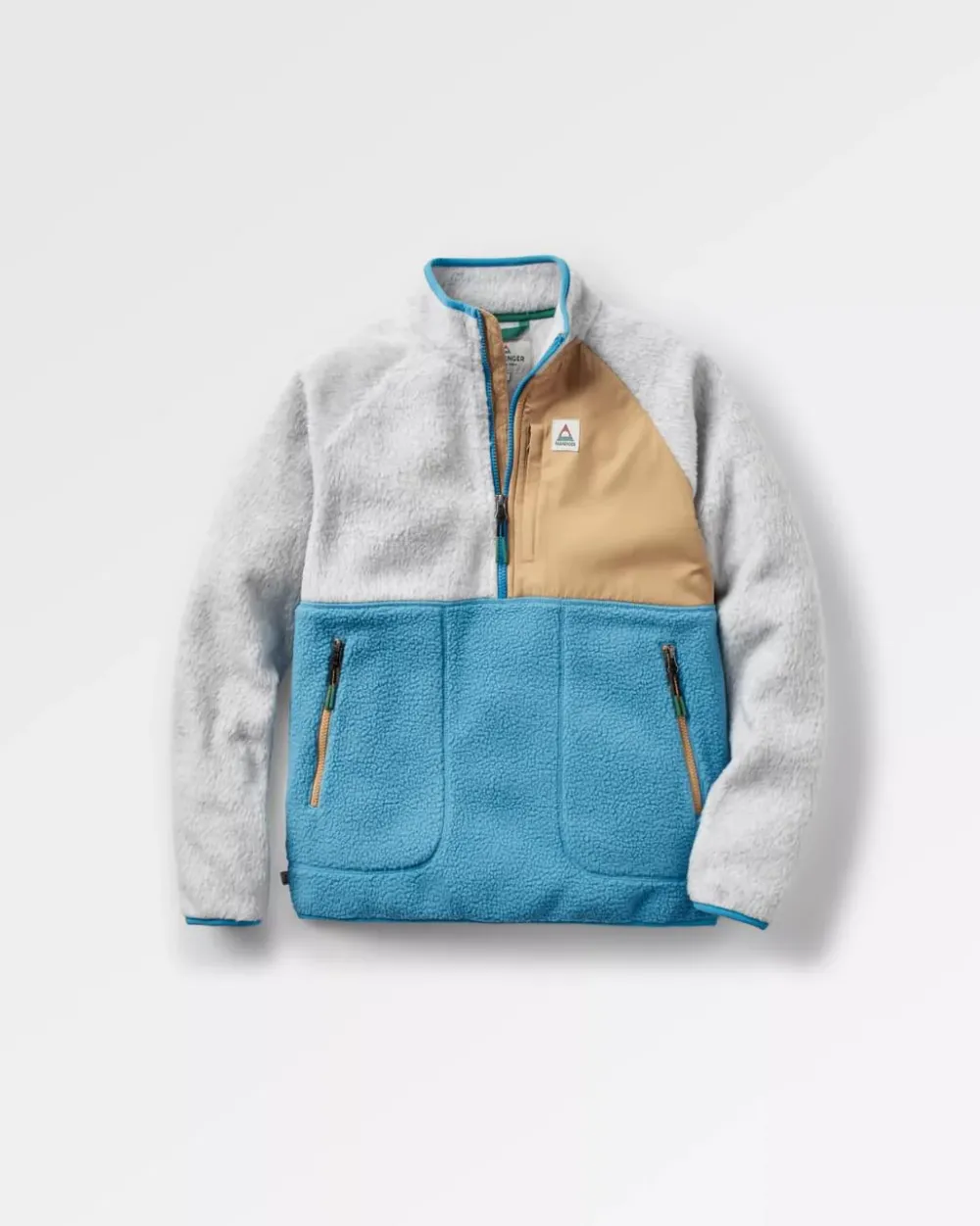 Passenger Fleece|Fleece>Home 2.0 Recycled Sherpa Fleece Atlantic Blue