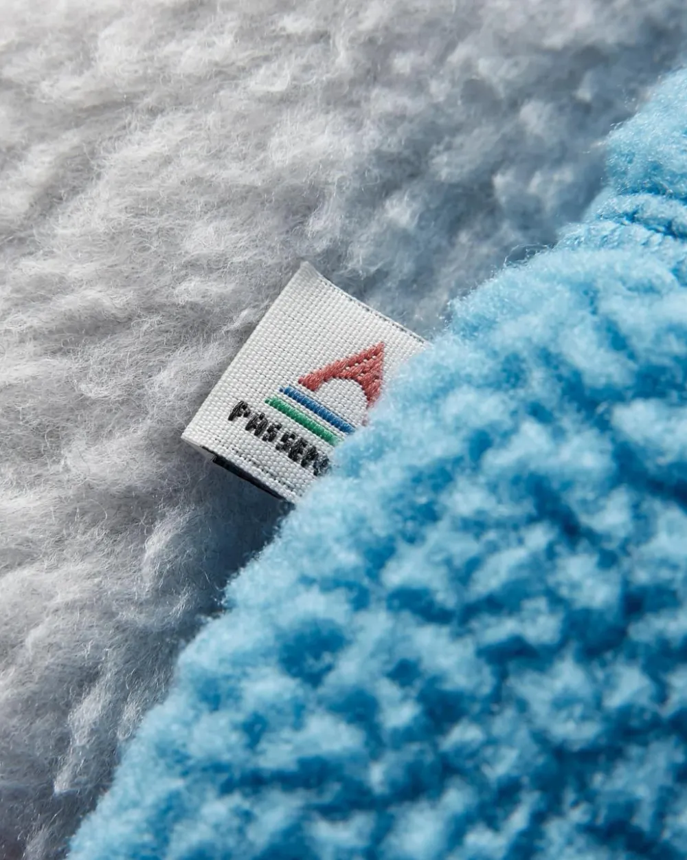 Passenger Fleece|Fleece>Home 2.0 Recycled Sherpa Fleece Atlantic Blue