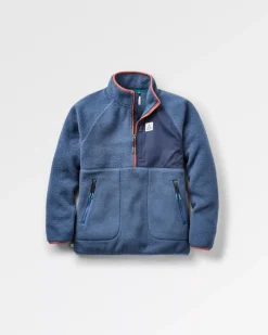 Passenger Fleece|Fleece>Home 2.0 Recycled Sherpa Fleece Dark Denim