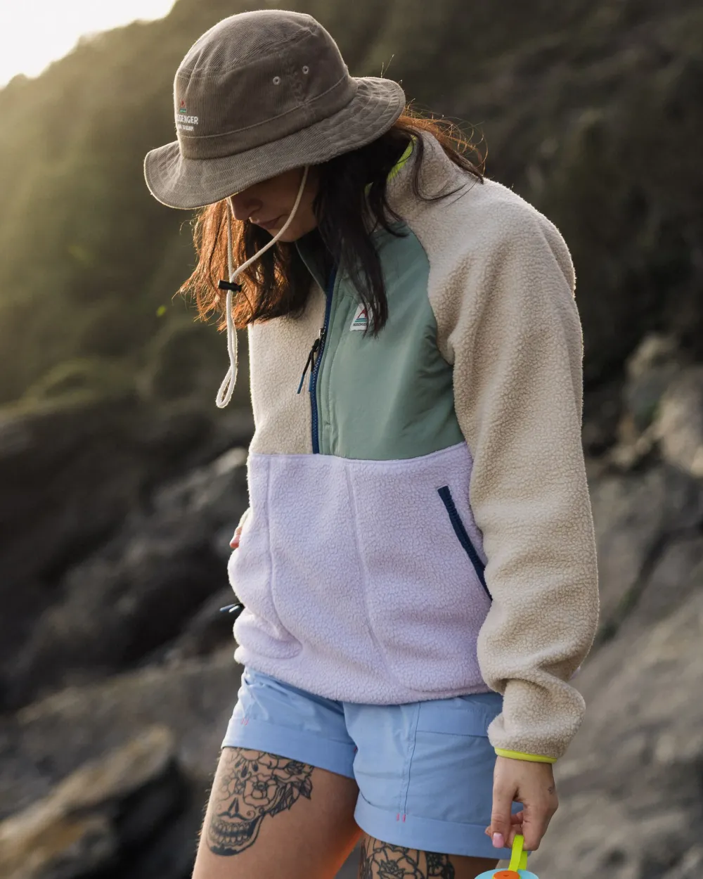 Passenger Fleece|Fleece>Home 2.0 Recycled Sherpa Fleece Lilac Mist