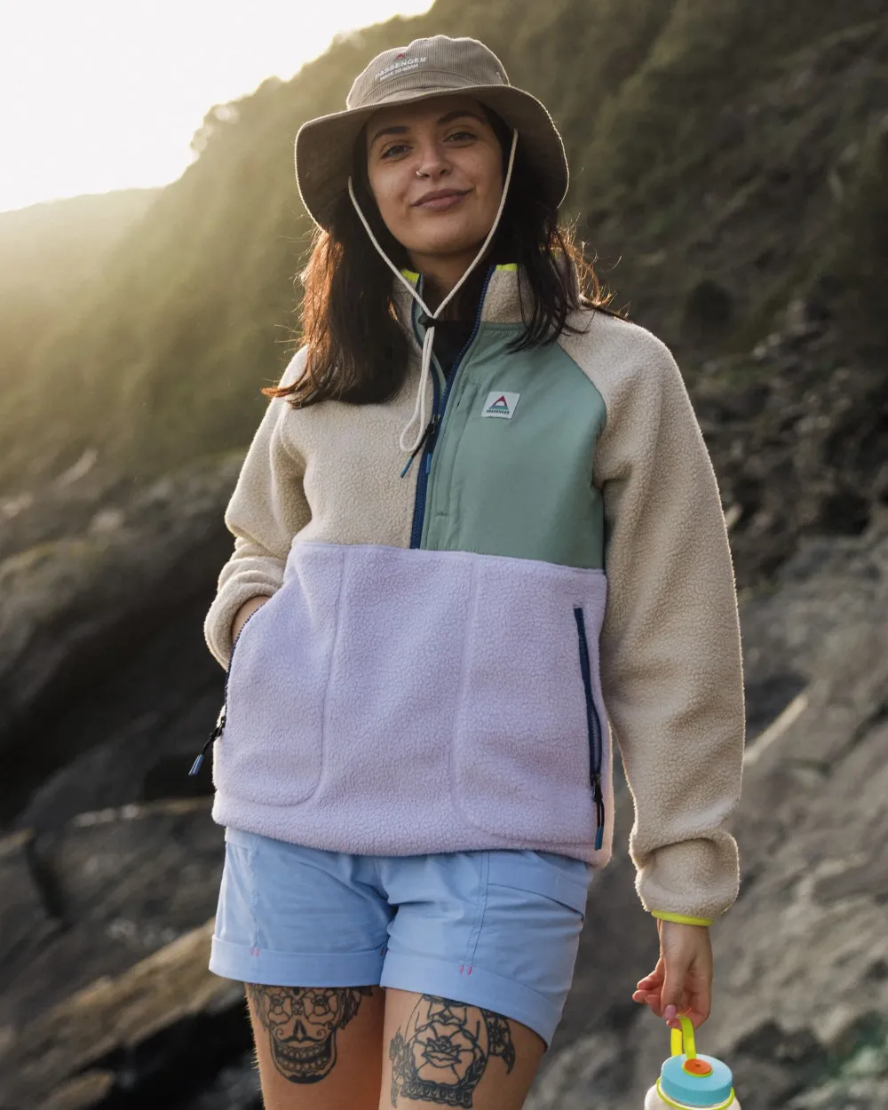 Passenger Fleece|Fleece>Home 2.0 Recycled Sherpa Fleece Lilac Mist