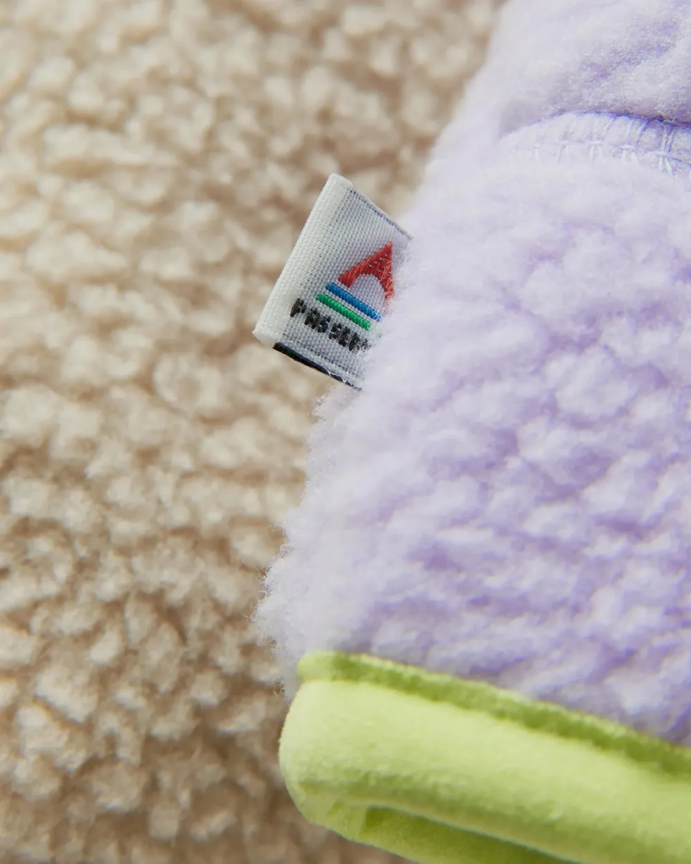 Passenger Fleece|Fleece>Home 2.0 Recycled Sherpa Fleece Lilac Mist