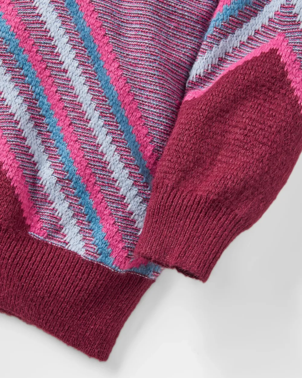 Passenger Knitwear|Women's Outlet>Homestead Oversized Recycled Knitted Jumper Wine