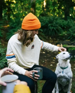 Passenger Tops & T-Shirts>Hope Recycled Cotton Oversized Ls T-Shirt Birch