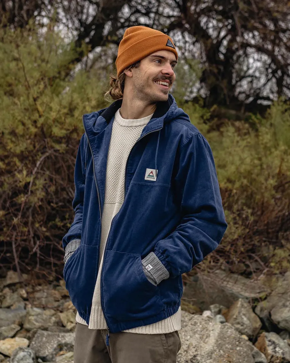 Floris van Bommel Men's Outlet|Men's>Horizon Cord Jacket Dark Denim