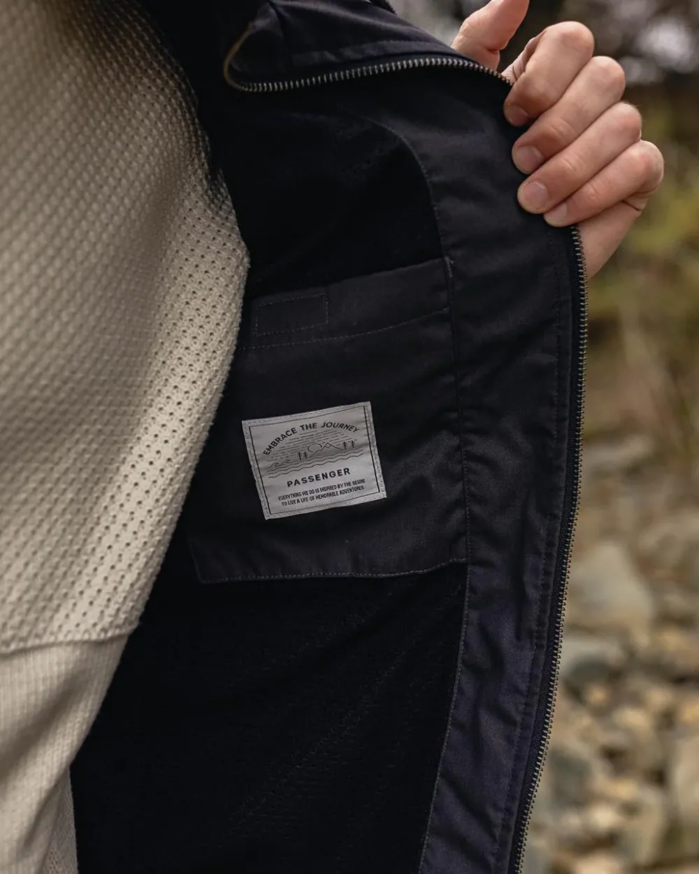 Passenger Water Resistant|Men's Outlet>Horizon Jacket Faded Black