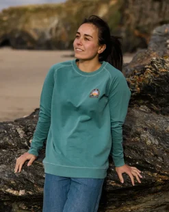 Passenger Hoodies & Sweatshirts|Women's Outlet>Journal Sweatshirt Blue Sea